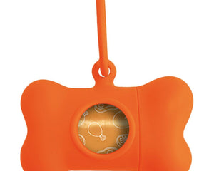 United Pets Hållare För Bajspåsar United Pets Bon Ton Neon Hund Orange (8 X 4,2 X 5 Cm)