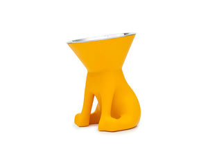United Pets Hundmatare United Pets Elisabeth Yellow Rostfritt Stål Polyetylen 1 L