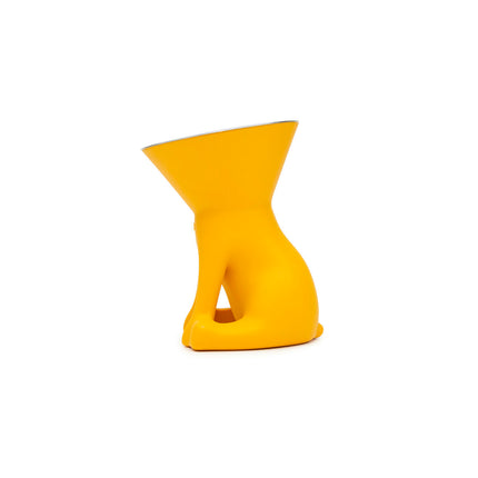 United Pets Hundmatare United Pets Elisabeth Yellow Rostfritt Stål Polyetylen 1 L