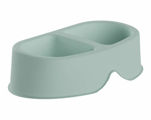 Plastiken Hundmatare Plastiken 20138  Grön Plast 0,5 L Double