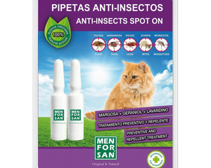 Menforsan Insektsavstötande Menforsan 2 Antal Pipetter Katt