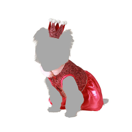 Bigbuy Pets Hundkostym Storlek S Prinsessa