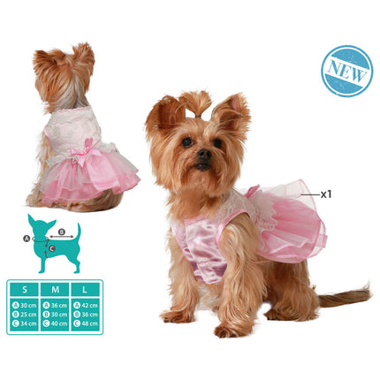 Bigbuy Pets Hundkostym Storlek S Prinsessa