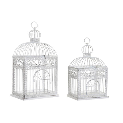Dkd Home Decor Bur Dkd Home Decor Vit Metall 28 X 20 X 54 Cm