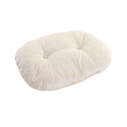 Home Esprit Säng För Husdjur Home Esprit Vit Naturell Naturliga Fibrer 55 X 45 X 18 Cm