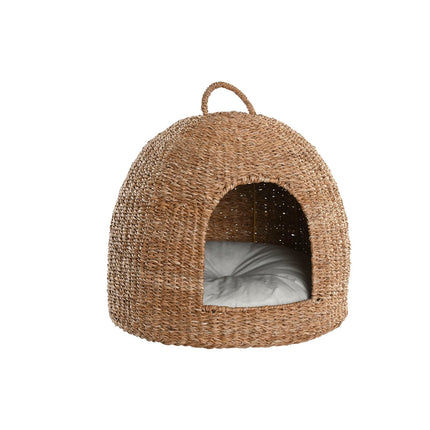 Home Esprit Säng För Husdjur Home Esprit Naturell Naturliga Fibrer 49 X 49 X 48 Cm