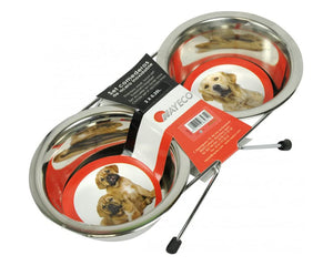 Nayeco Hundmatare Nayeco Rostfritt Stål 2 X 350 Ml