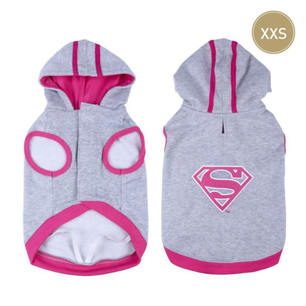 Superman Hundtröja Superman Xxs Grå