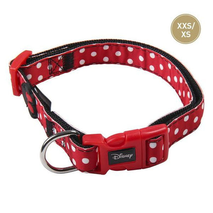 Minnie Mouse Hundhalsband Minnie Mouse Xxs/Xs Röd