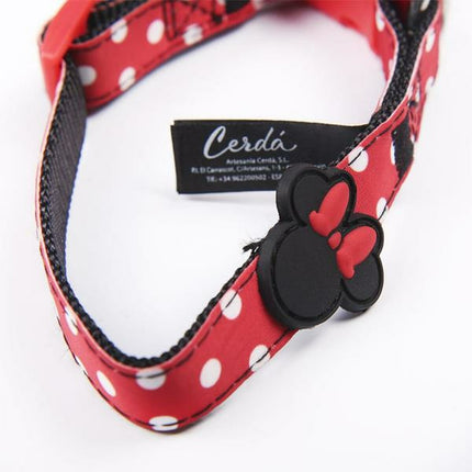 Minnie Mouse Hundhalsband Minnie Mouse Xs/S Röd