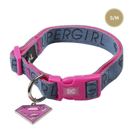Superman Hundhalsband Superman Rosa S/M