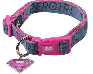 Superman Hundhalsband Superman Rosa S/M