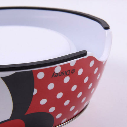 Minnie Mouse Hundmatare Minnie Mouse Röd Melamin 180 Ml Svart Metall