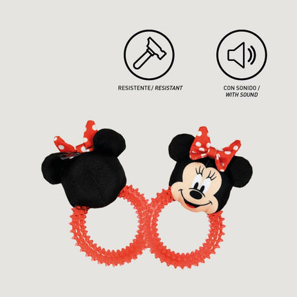Minnie Mouse Hundleksak Minnie Mouse   Röd 100 % Polyester