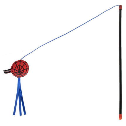 Spider-Man Kattleksaken Spider-Man Röd 100 % Polyester