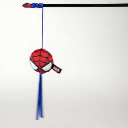Spider-Man Kattleksaken Spider-Man Röd 100 % Polyester