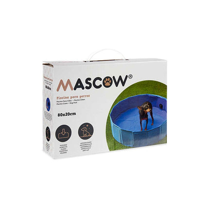 Mascow Flyttbar Pool Mascow Toy210715S Blå 80 X 20 X 80 Cm Husdjur