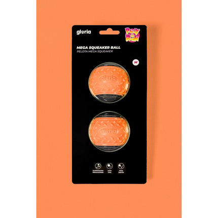 Gloria Boll Till Husdjur Gloria Play And Run Orange Tpr M 6,35 Cm 2 Antal