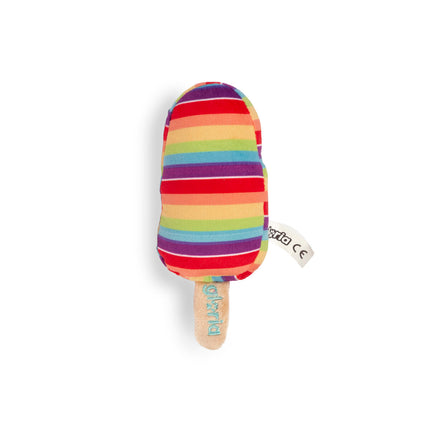Gloria Mjuk Leksak För Hundar Gloria Rainwbow Vit Polyester Polypropen
