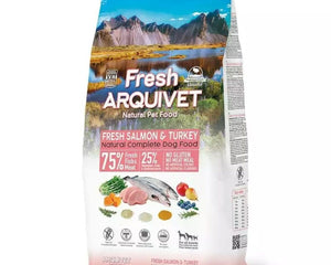 Arquivet Foder Arquivet Salmon Fresco Con Pavo Lax 2,5 Kg