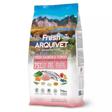 Arquivet Foder Arquivet Salmon Fresco Con Pavo Lax 2,5 Kg
