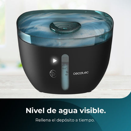 Cecotec Fontän För Husdjur Cecotec Svart Svart/Blå Plast
