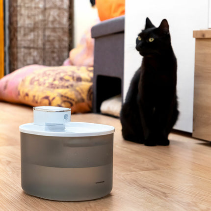 Innovagoods Laddningsbar Kattfontän Med Sensor Refopet Innovagoods