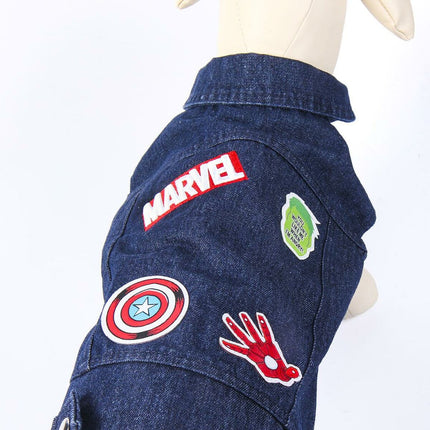 Marvel Hundrock Marvel Blå Xxs