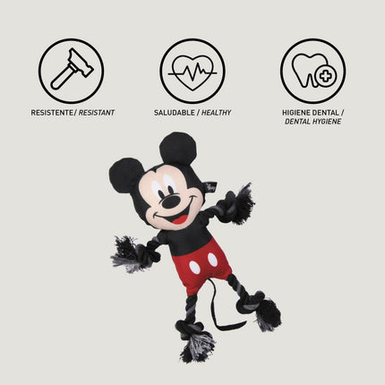Mickey Mouse Hundleksak Mickey Mouse Svart