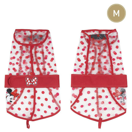 Minnie Mouse Regnrock För Hundar Minnie Mouse Röd M