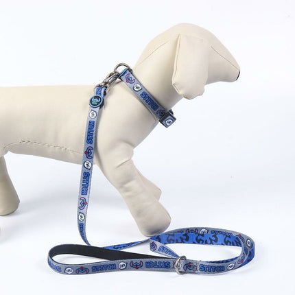Stitch Hundhalsband Stitch Mörkblå Xs/S