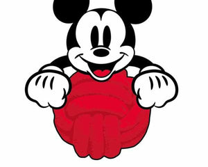 Mickey Mouse Hundleksak Mickey Mouse Röd 10,5 X 14,5 X 6 Cm