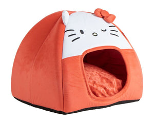 Hello Kitty Hundsäng Hello Kitty Röd One Size