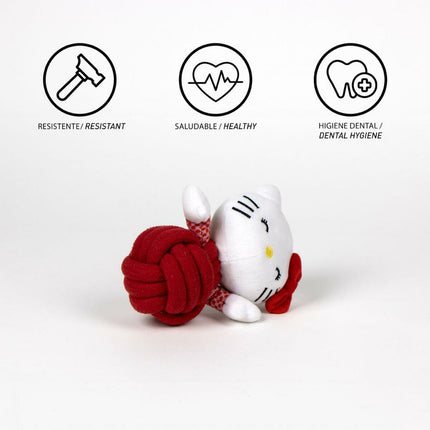 Hello Kitty Hundleksak Hello Kitty Röd Polyester Bomull