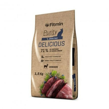Fitmin Kattmat Fitmin Purity Delicious Vuxen Anka Vildsvin 1,5 Kg