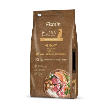 Fitmin Foder Fitmin Purity Vuxen Barn/Junior Lax Fisk Lamm Ris 2 Kg