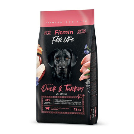 Fitmin Foder Fitmin For Life Vuxen Kalkon Anka 12 Kg