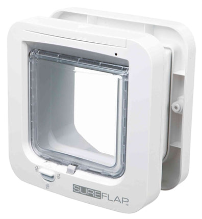 Trixie Sureflap 4-Wege-Katzenklappe Mit Mikrochip-Erkennung Weiss 21X21 Cm