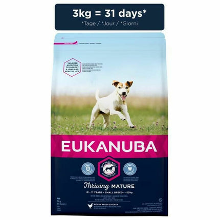 Eukanuba Foder Eukanuba Mature Vuxen Kyckling 3 Kg