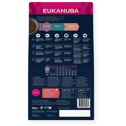 Eukanuba Kattmat Eukanuba Grain Free Kitten Salmon Fisk 2 Kg