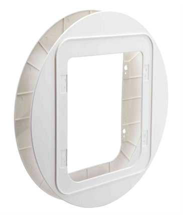 Trixie Sureflap Montageadapter Für Haustierklappe #38550 Weiss 38X38 Cm