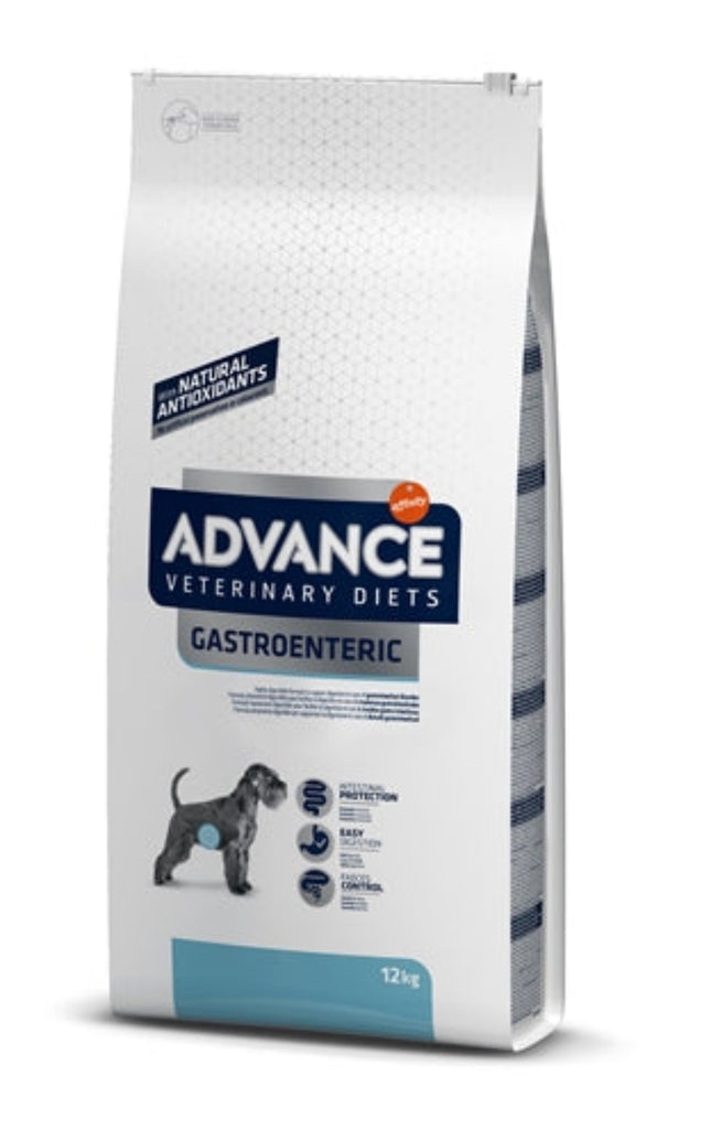 Advance Veterinary Diet Dog Gastroenteric Spijsvertering 12 kg en 3 kg hondenvoer