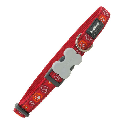 Red Dingo Hundhalsband Red Dingo Djurens Fotspår (41-63 Cm) (2,5 X 41-63 Cm)