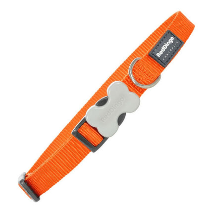 Red Dingo Hundhalsband Red Dingo Slät Orange (2 X 31-47 Cm)