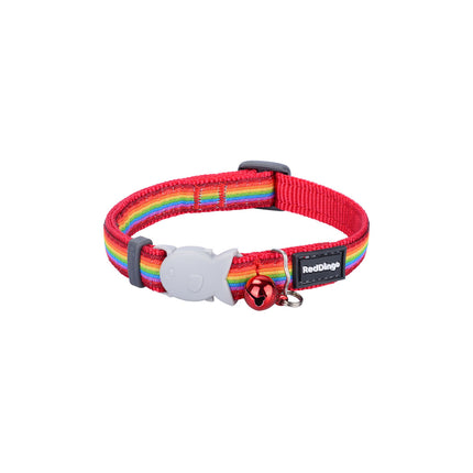 Red Dingo Hundhalsband Red Dingo Style Rainbow 15 Mm X 24-36 Cm