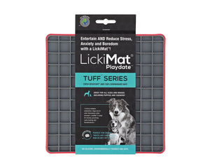 Lickimat Hundmatare Lickimat Polypropen Tpr Röd