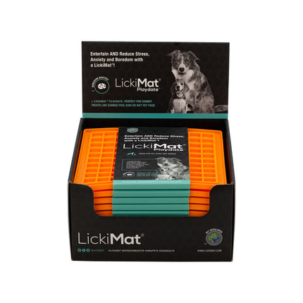 Lickimat Hundmatare Lickimat Tpr Orange