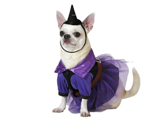 Bigbuy Pets Hundkostym Häxa Storlek L