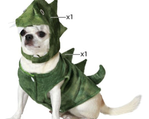 Bigbuy Pets Hundkostym Storlek S Dinosaurie