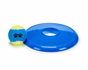 Mascow Set Med Hundleksaker Boll Frisbee Gummi Polypropen (12 Antal)